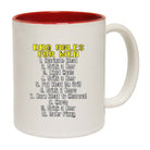 Bbq Barbeque Rules For Men - Funny Coffee Mug Cup