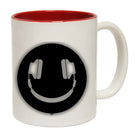 Headphone Smile Glow In The Dark - Funny Coffee Mug Cup