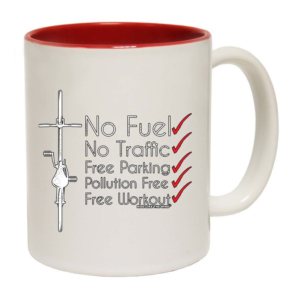 Rltw No Fuel No Traffic - Funny Coffee Mug