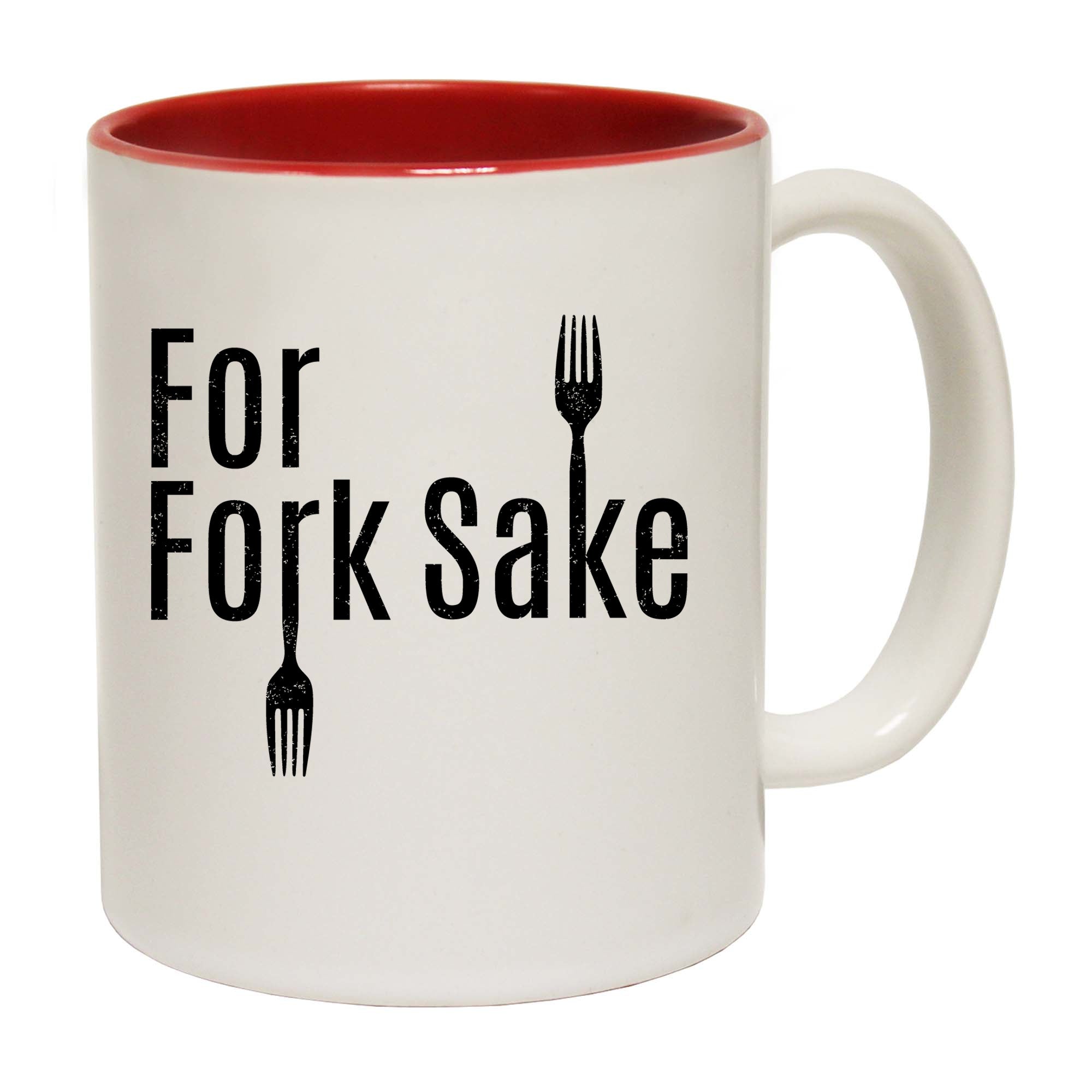 For Fork Sake - Funny Coffee Mug