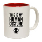 This Is My Human Costume Panda - Funny Coffee Mug