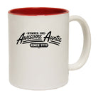 Your Year Awesome Auntie Since - Funny Coffee Mug