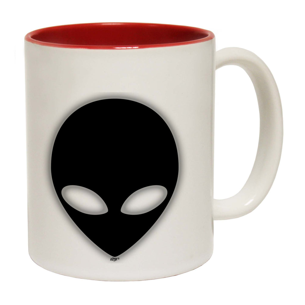 Alien Head Glow In The Dark - Funny Coffee Mug Cup