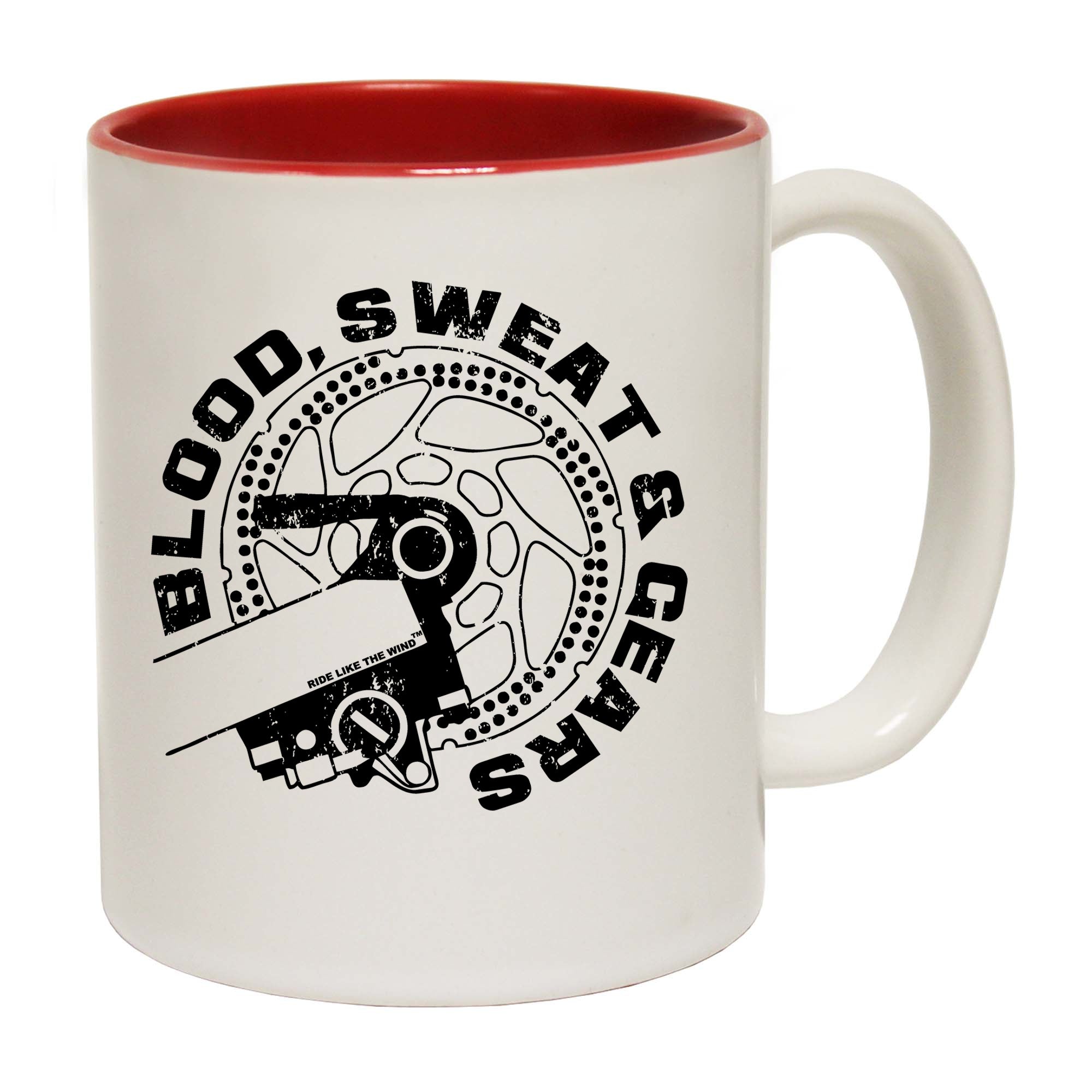 Blood Sweat And Gears - Funny Coffee Mug