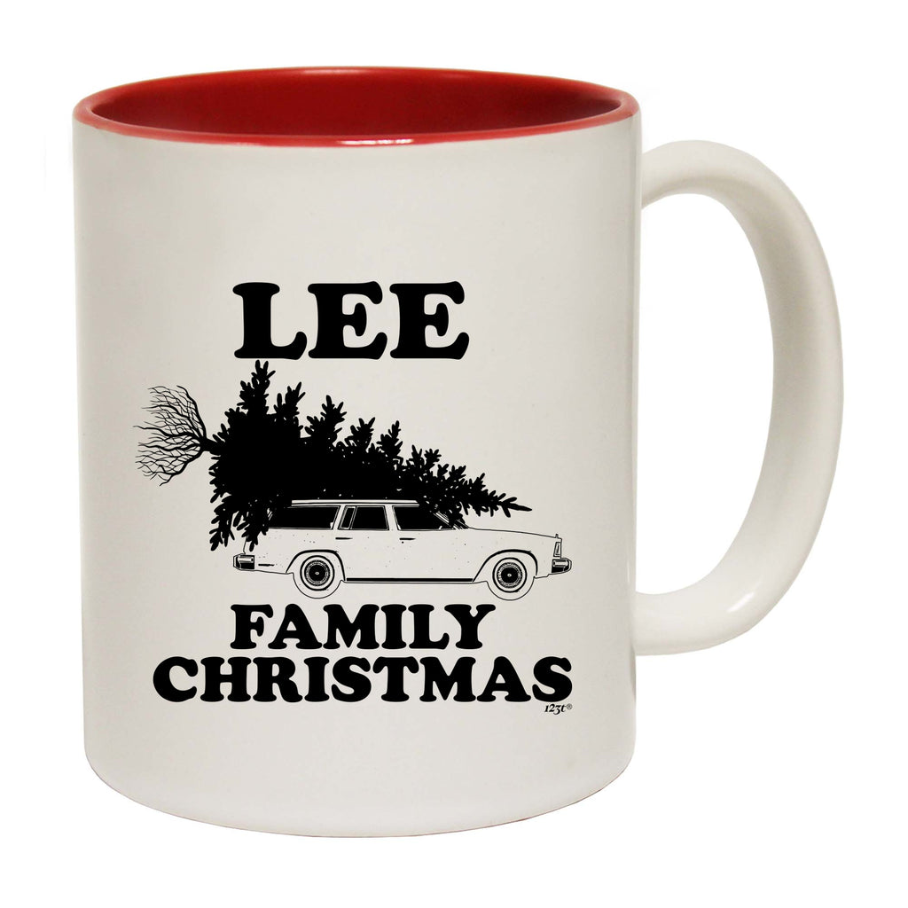 Family Christmas Lee - Funny Coffee Mug