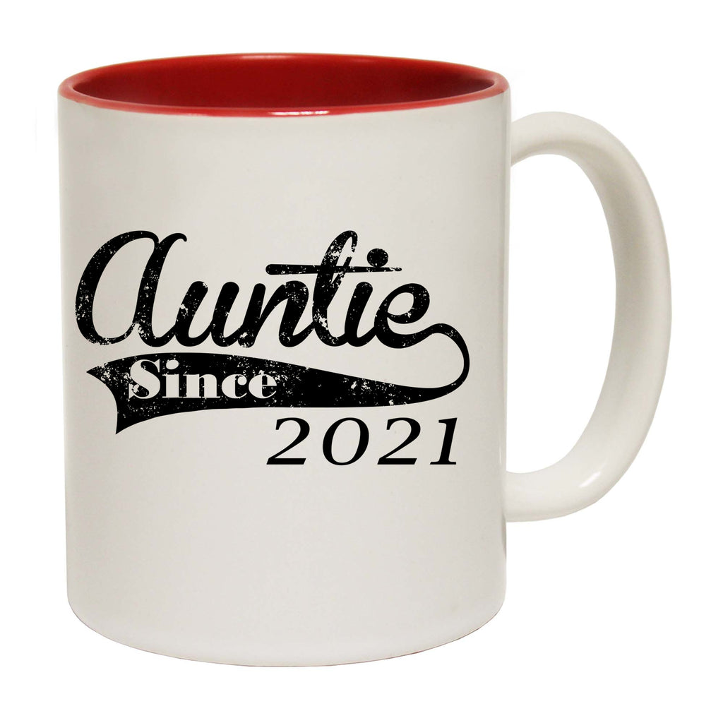 Auntie Since 2021 - Funny Coffee Mug Cup