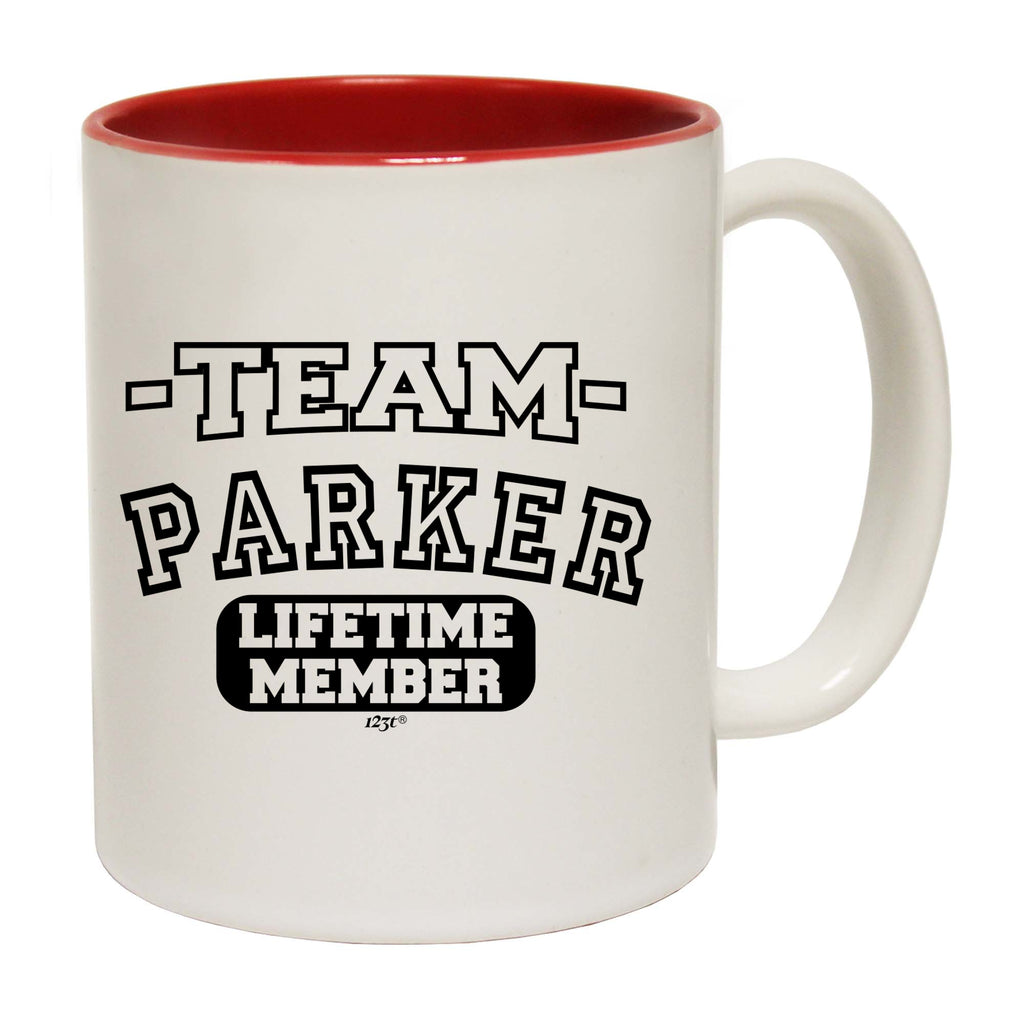 Parker V2 Team Lifetime Member - Funny Coffee Mug