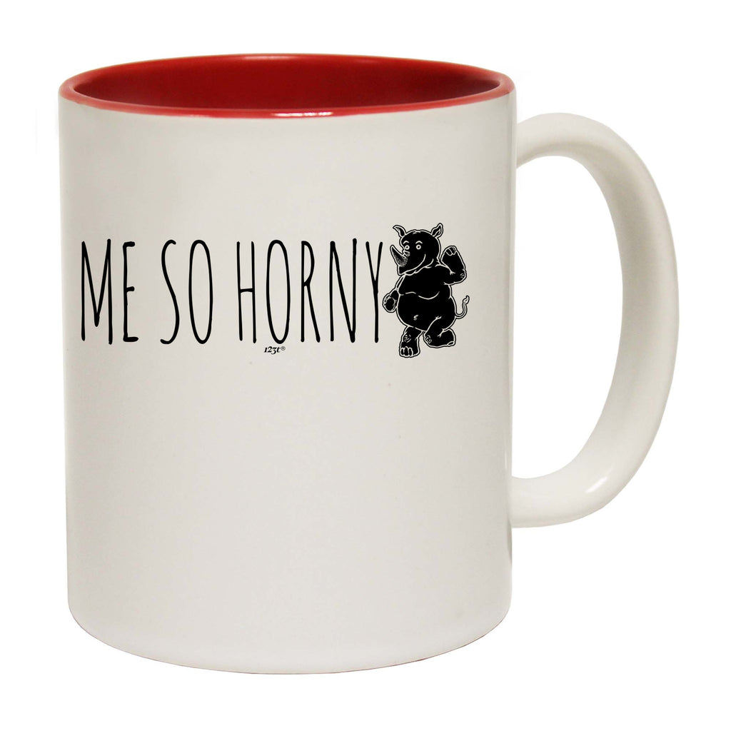 Me So Horny Rhino - Funny Coffee Mug