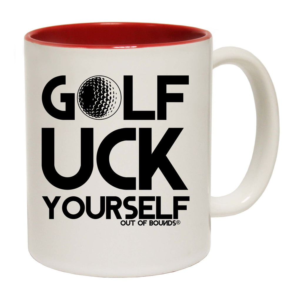 Golf Uck Yourself - Funny Coffee Mug