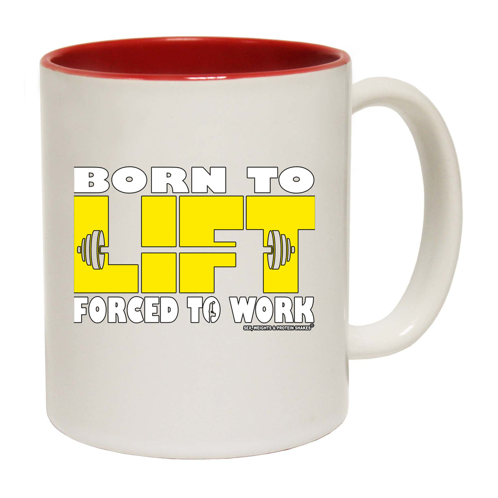 Swps Born To Lift - Funny Coffee Mug