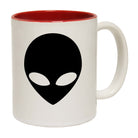 Alien Head Black - Funny Coffee Mug