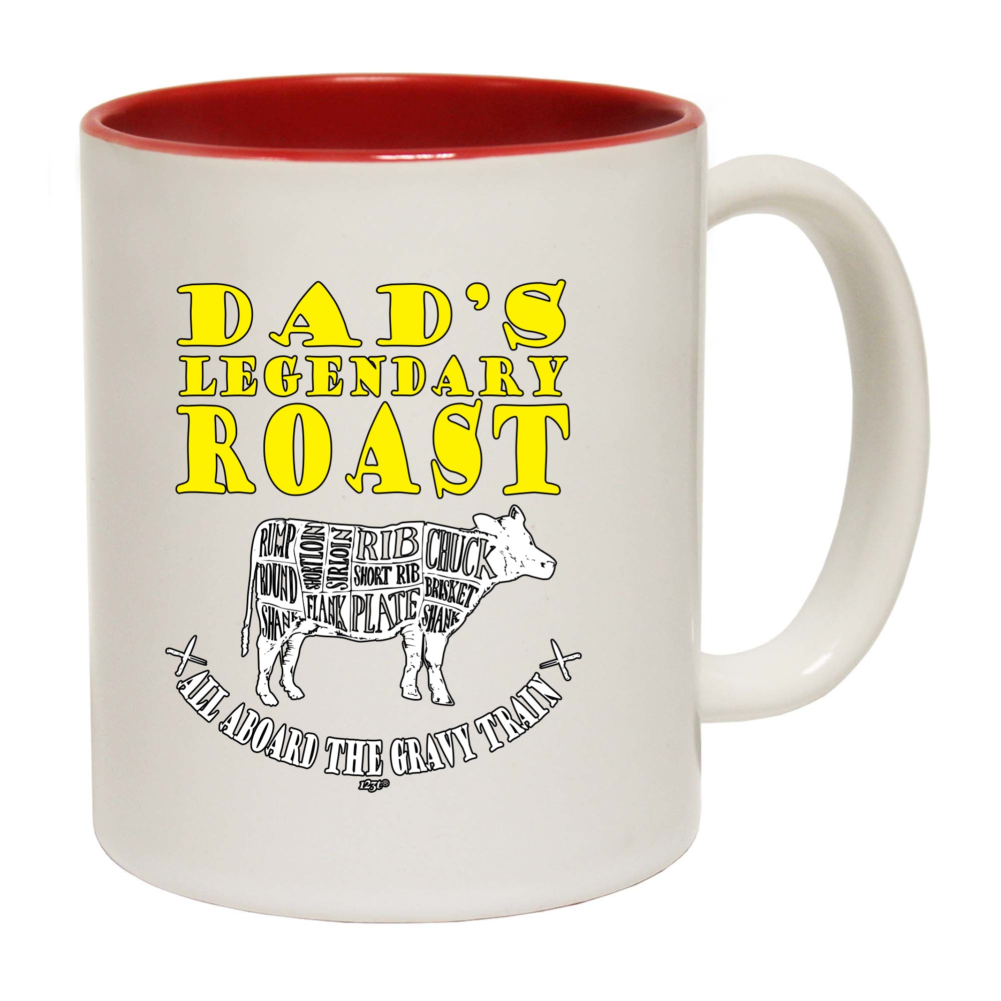 Dad Legendary Roast - Funny Coffee Mug Cup