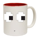 Pixel Eyes - Funny Coffee Mug