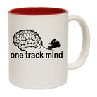 One Track Mind Superbike Motorbike - Funny Coffee Mug