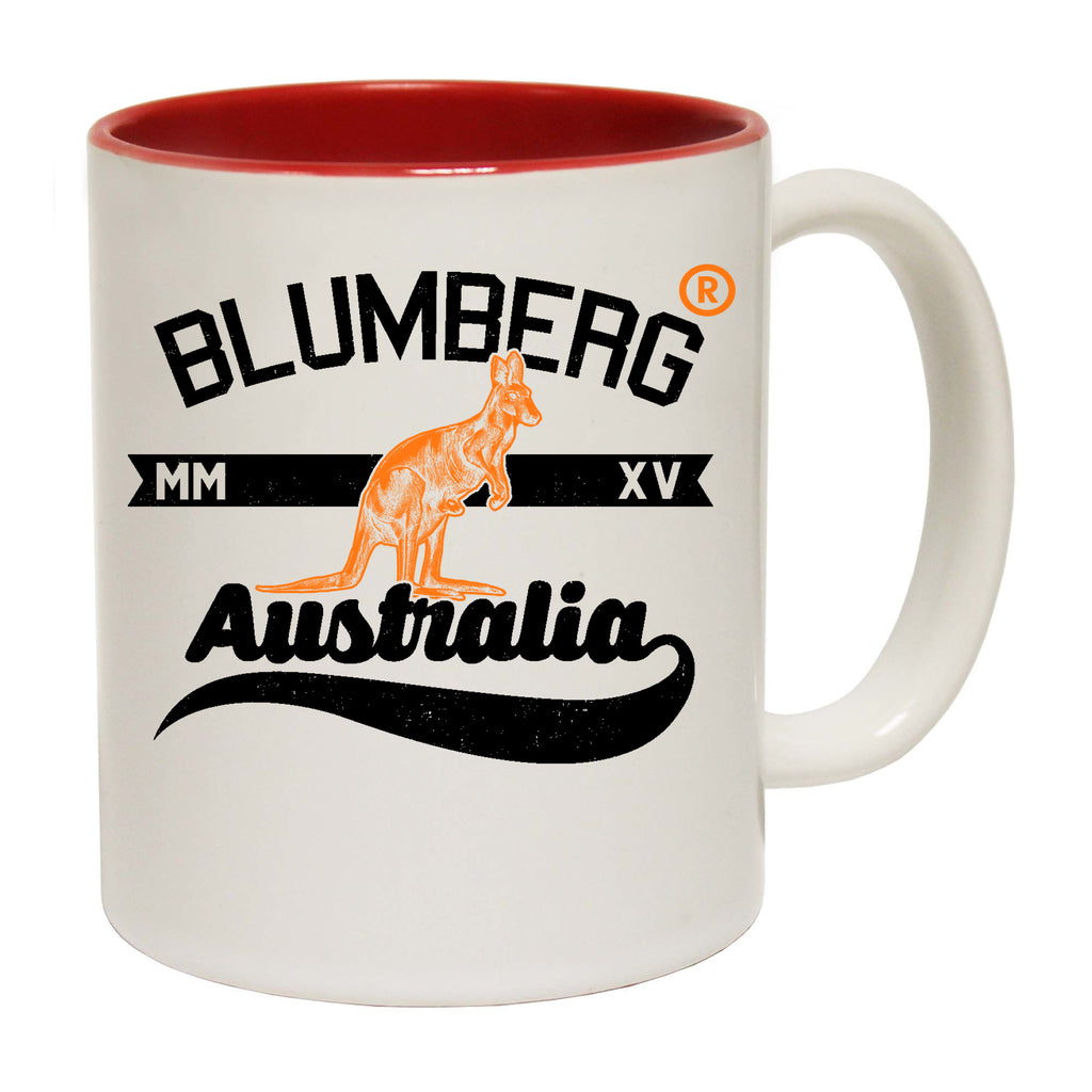 Blumberg Kangaroo Orange Australia - Funny Coffee Mug