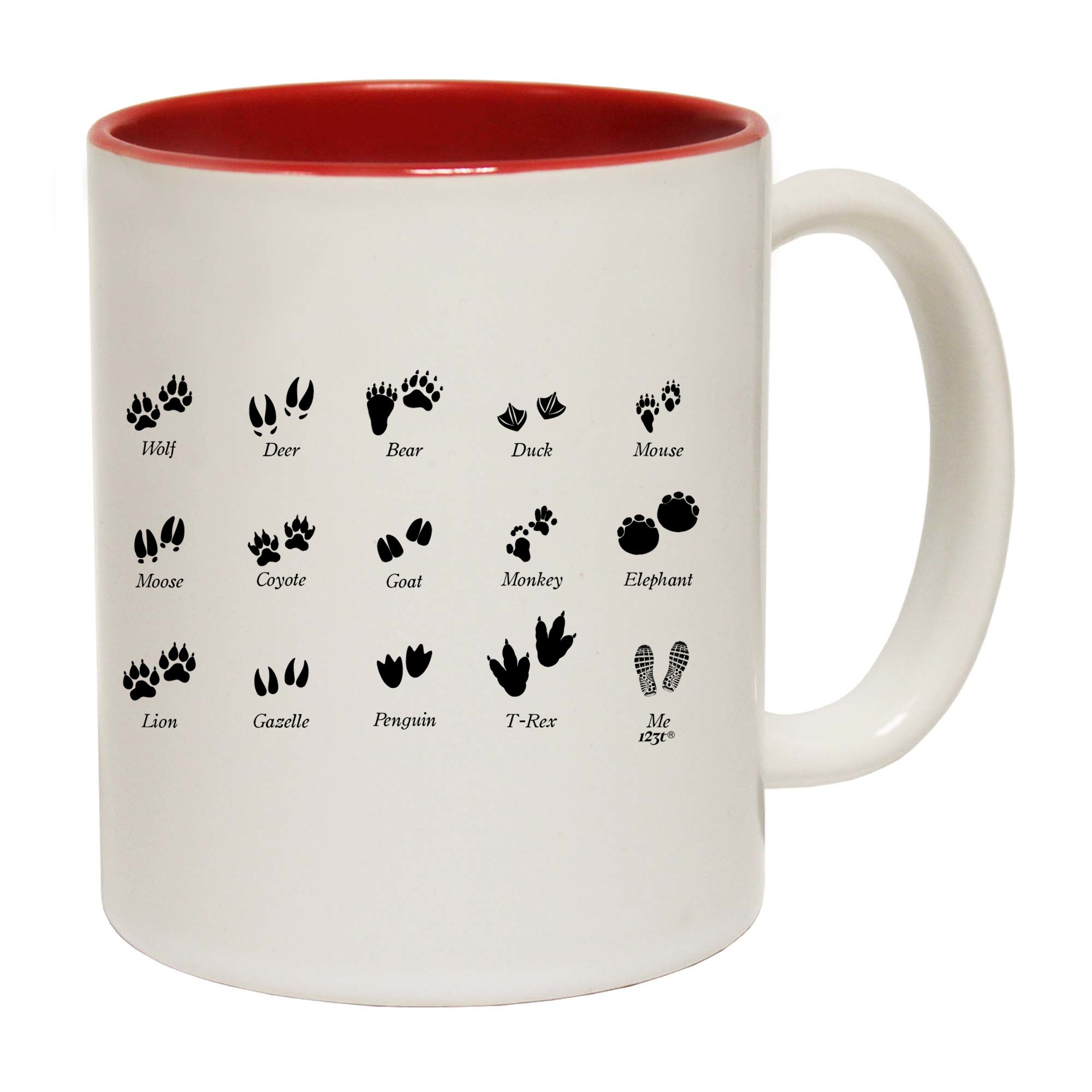Footprints - Funny Coffee Mug Cup