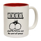 Dad Against Daughters Dating - Funny Coffee Mug Cup