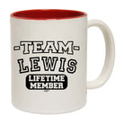 Lewis V2 Team Lifetime Member - Funny Coffee Mug