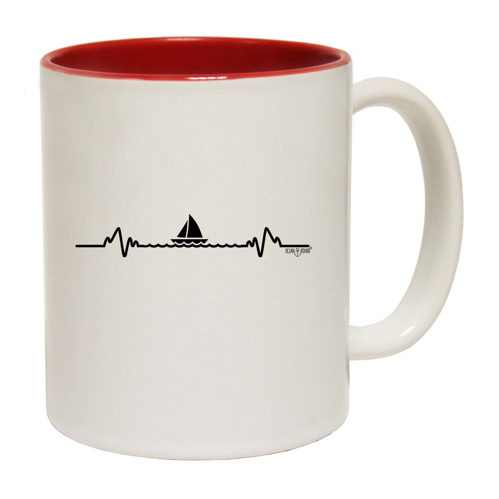 Ob Sailing Pulse - Funny Coffee Mug