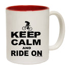Rltw Keep Calm And Ride On - Funny Coffee Mug