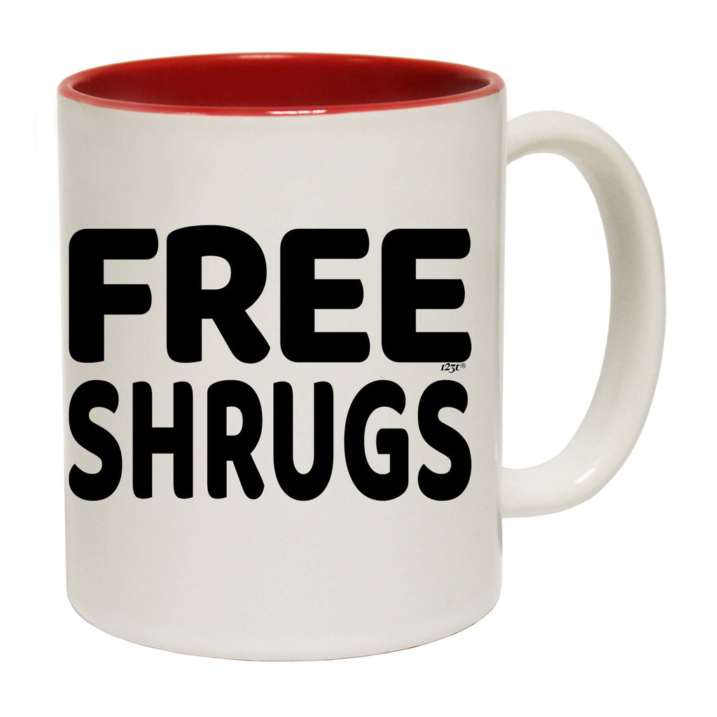 Free Shrugs - Funny Coffee Mug Cup