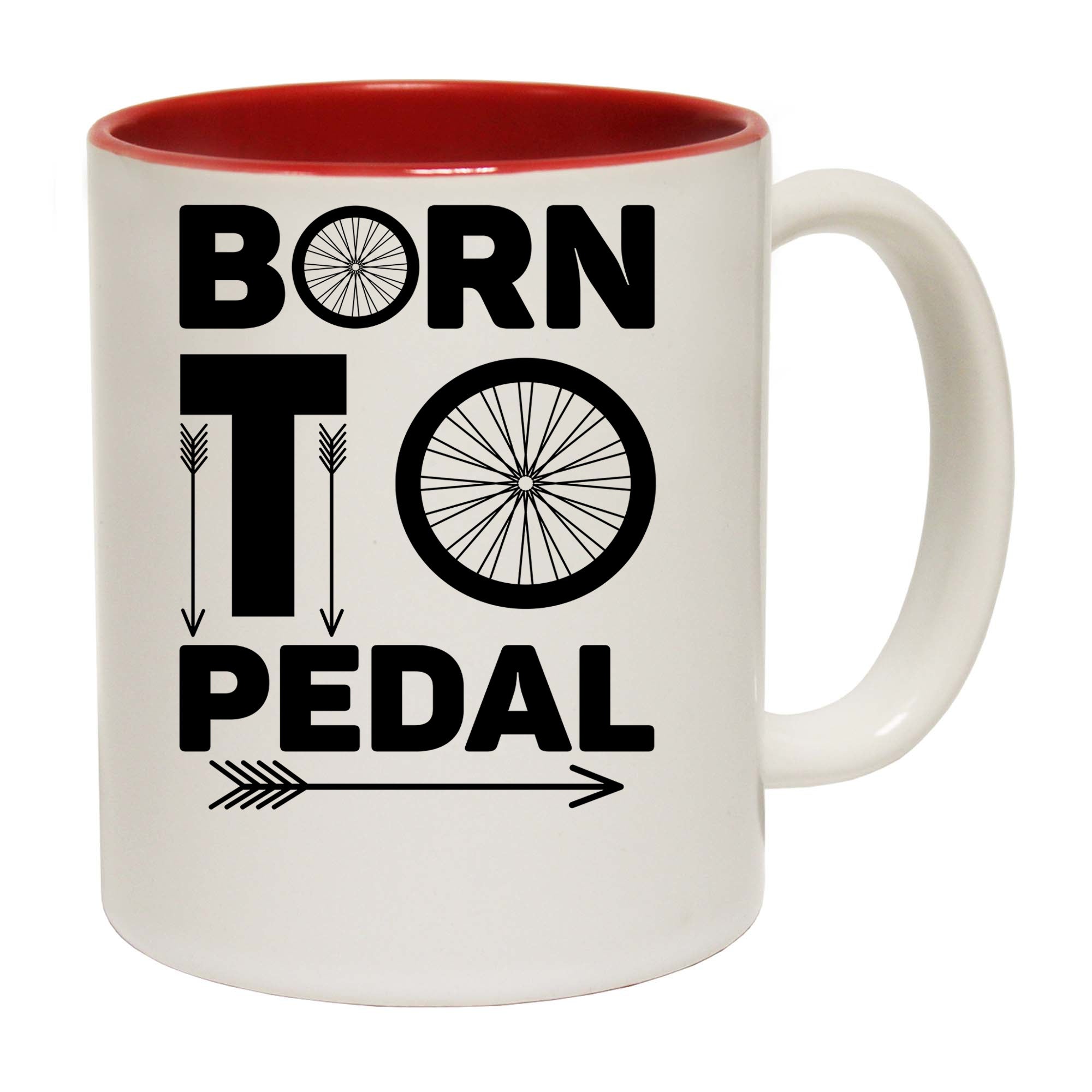 Born To Pedal - Funny Coffee Mug