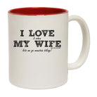 Rltw  I Love It When My Wife Lets Me Go Mountain Biking - Funny Coffee Mug
