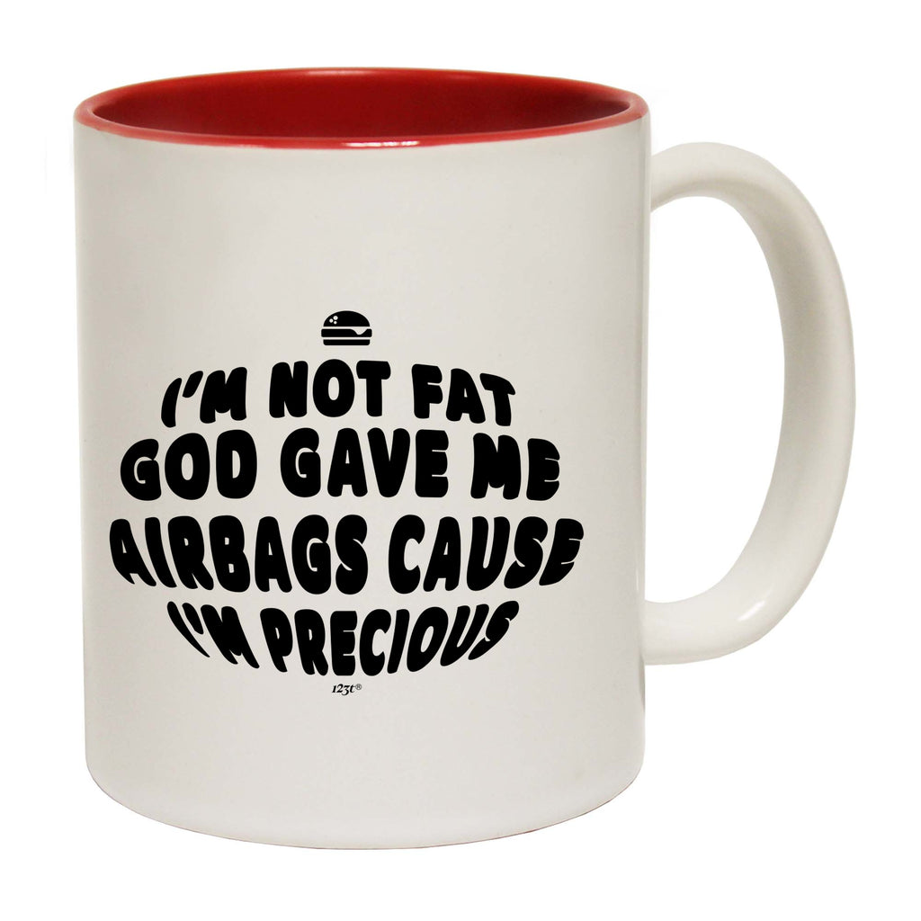 God Gave Me Airbags - Funny Coffee Mug Cup