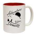 Pm Adventure Before Dementia Snowboard Slope White - Funny Coffee Mug
