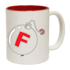 F Bomb - Funny Coffee Mug Cup