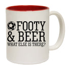 Football And Beer What Else Is There - Funny Coffee Mug Cup