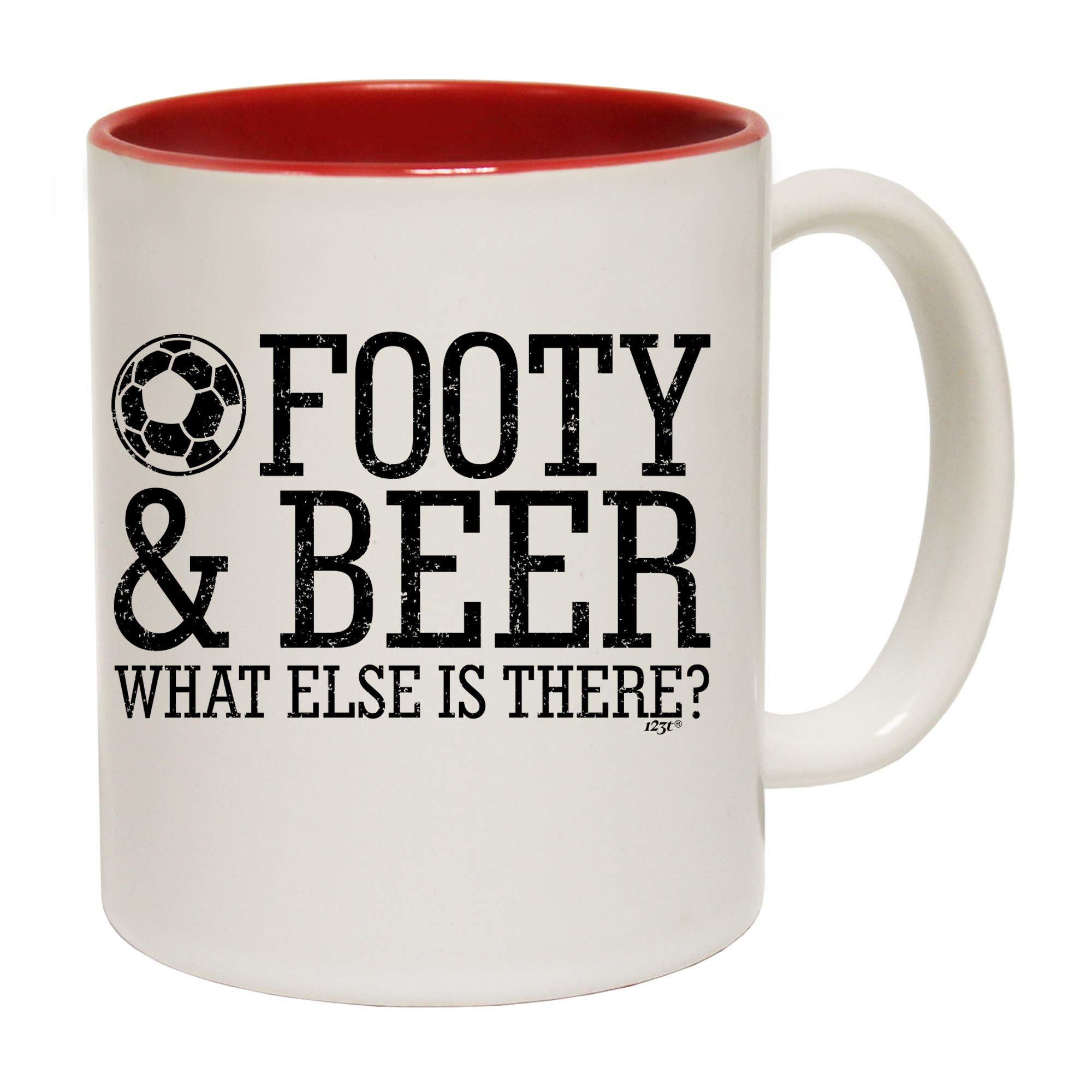 Football And Beer What Else Is There - Funny Coffee Mug Cup