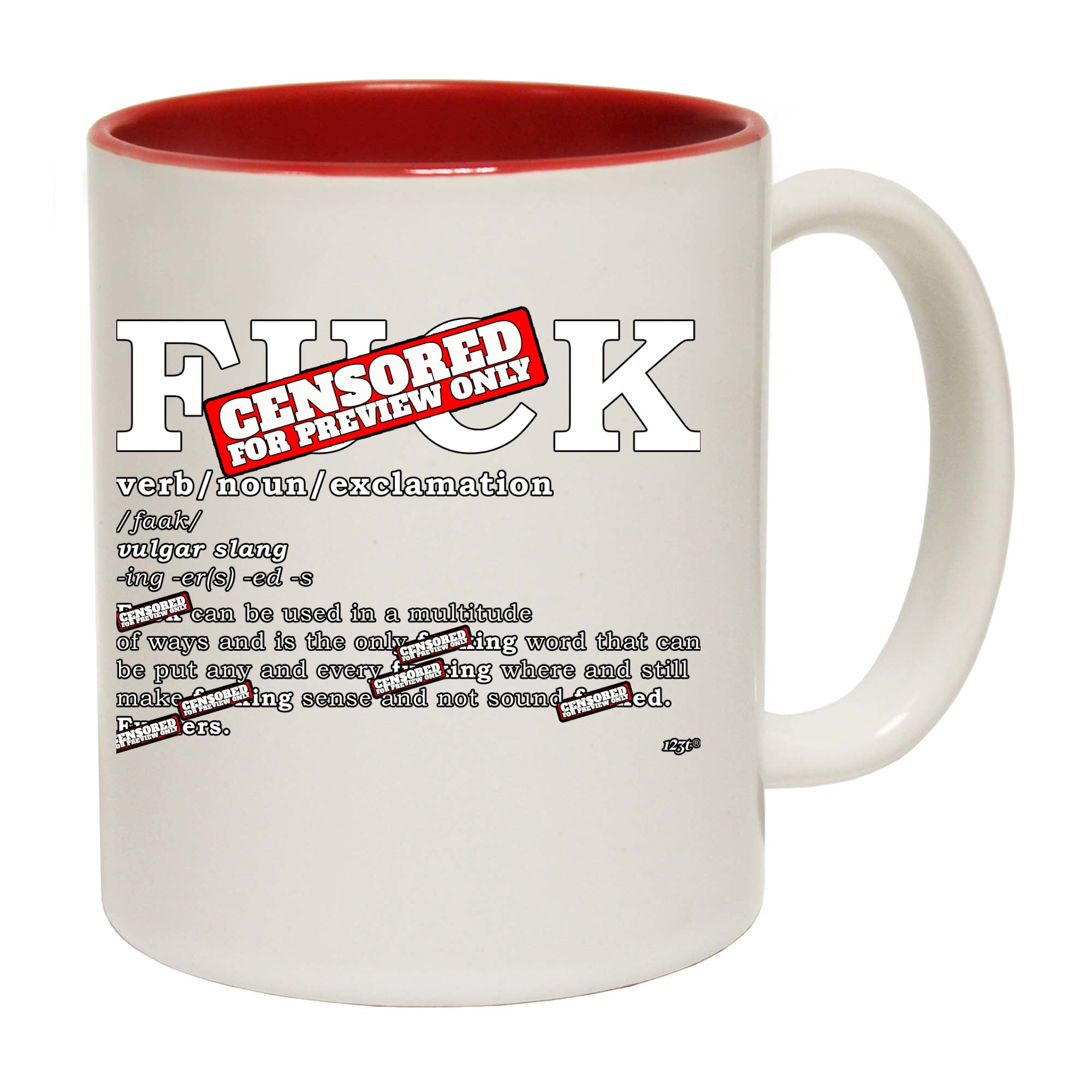F  K Noun - Funny Coffee Mug Cup