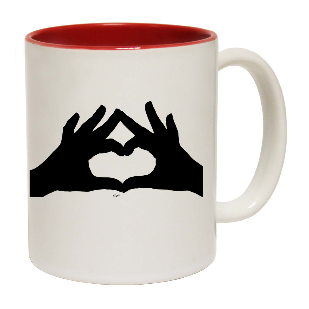Heart Hands - Funny Coffee Mug Cup