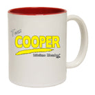Cooper V1 Lifetime Member - Funny Coffee Mug Cup