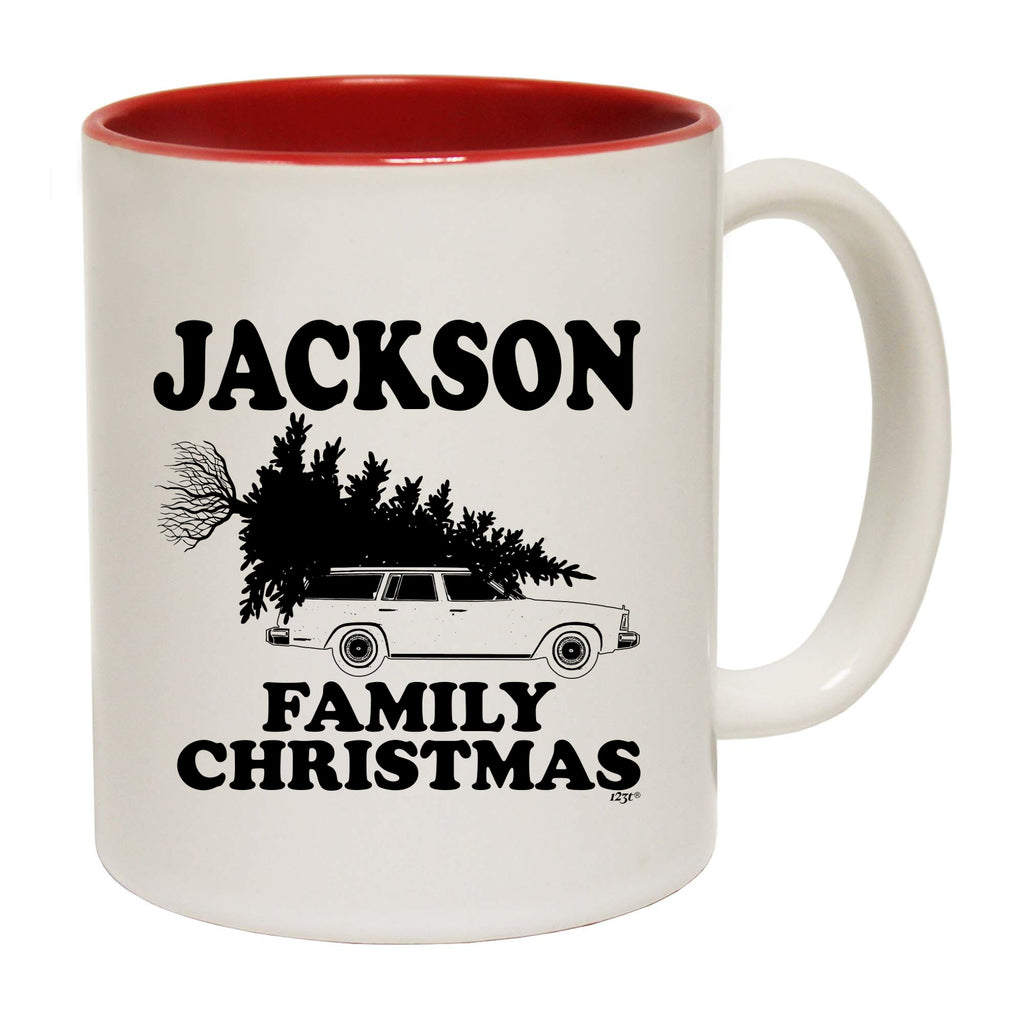 Family Christmas Jackson - Funny Coffee Mug