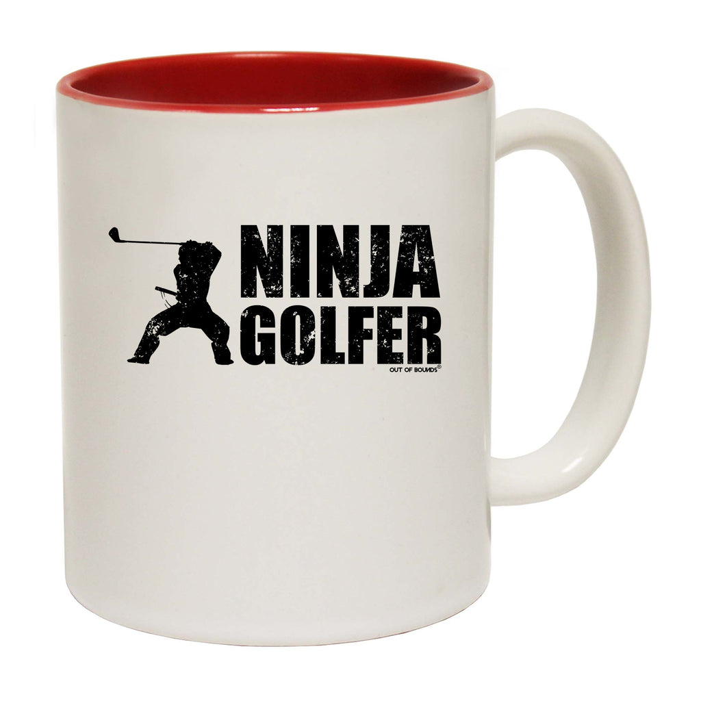 Oob Ninja Golf - Funny Coffee Mug