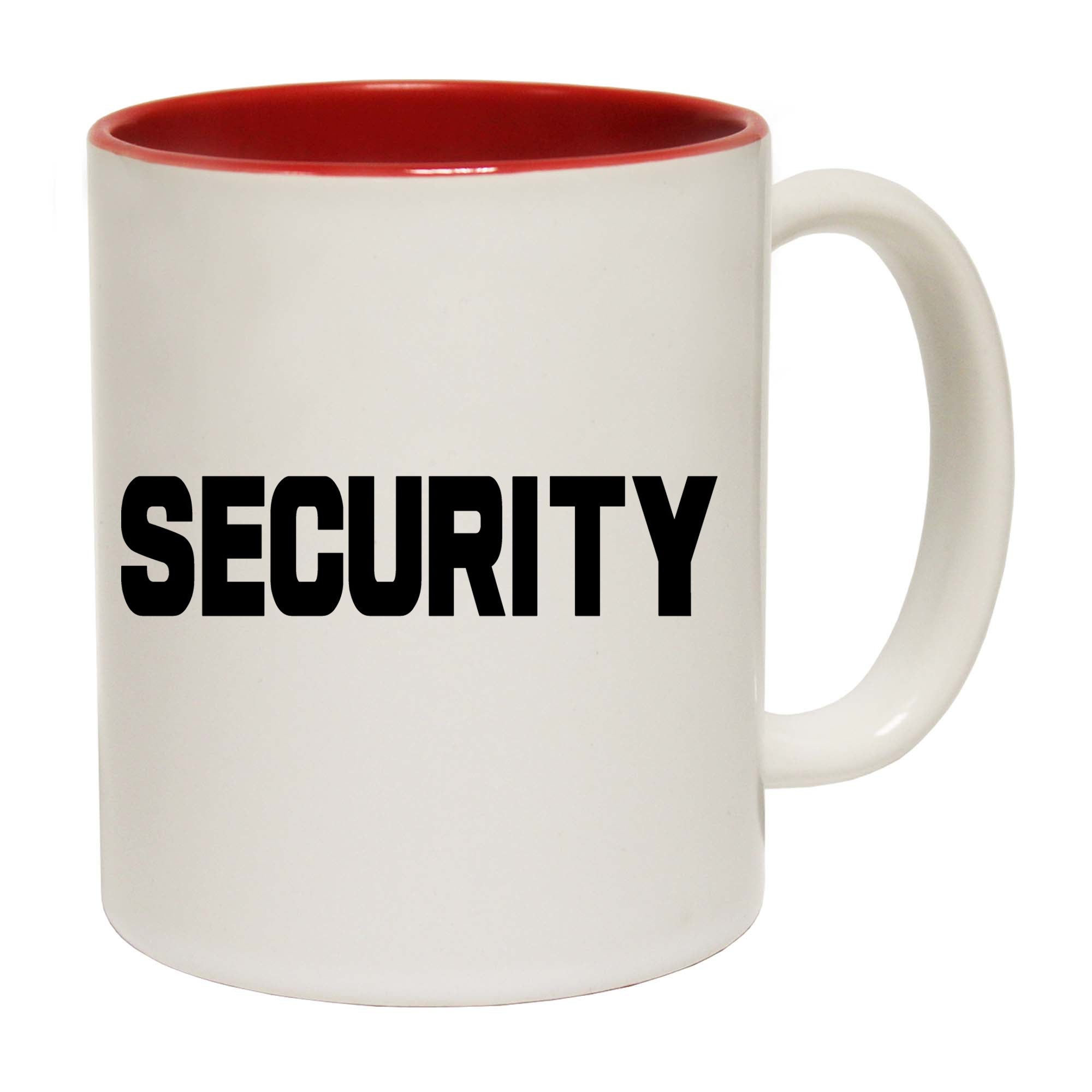 Security Large Front - Funny Coffee Mug