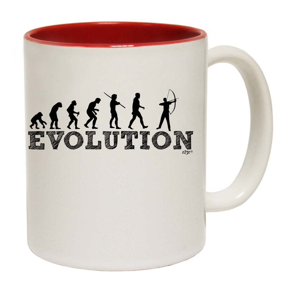 Evolution Archery - Funny Coffee Mug Cup