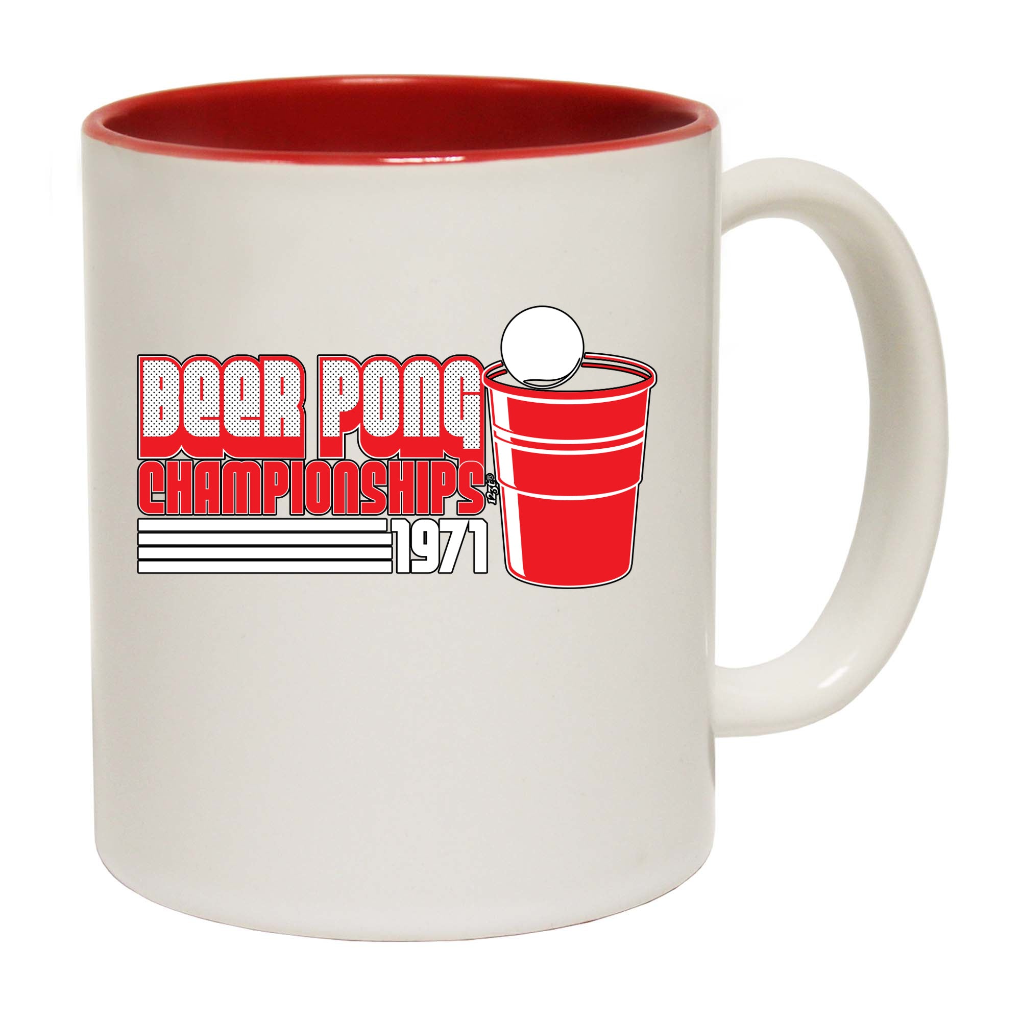 Beer Pong Championships - Funny Coffee Mug Cup