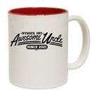 Awesome Uncle Since 2021 - Funny Coffee Mug Cup