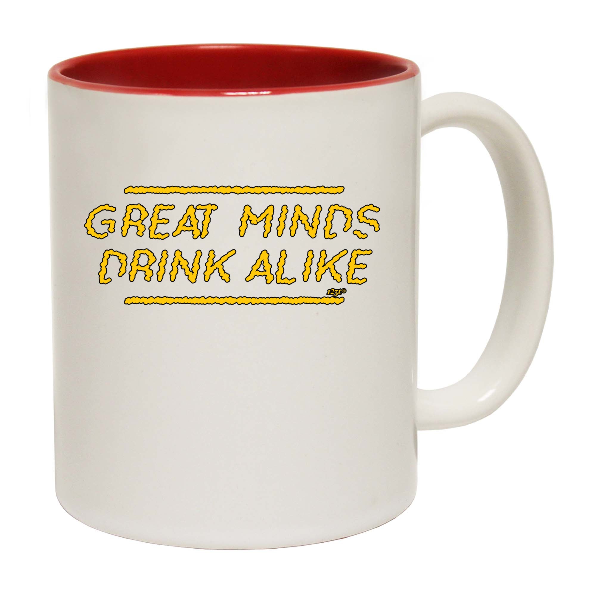 Great Minds Drink Alike - Funny Coffee Mug Cup
