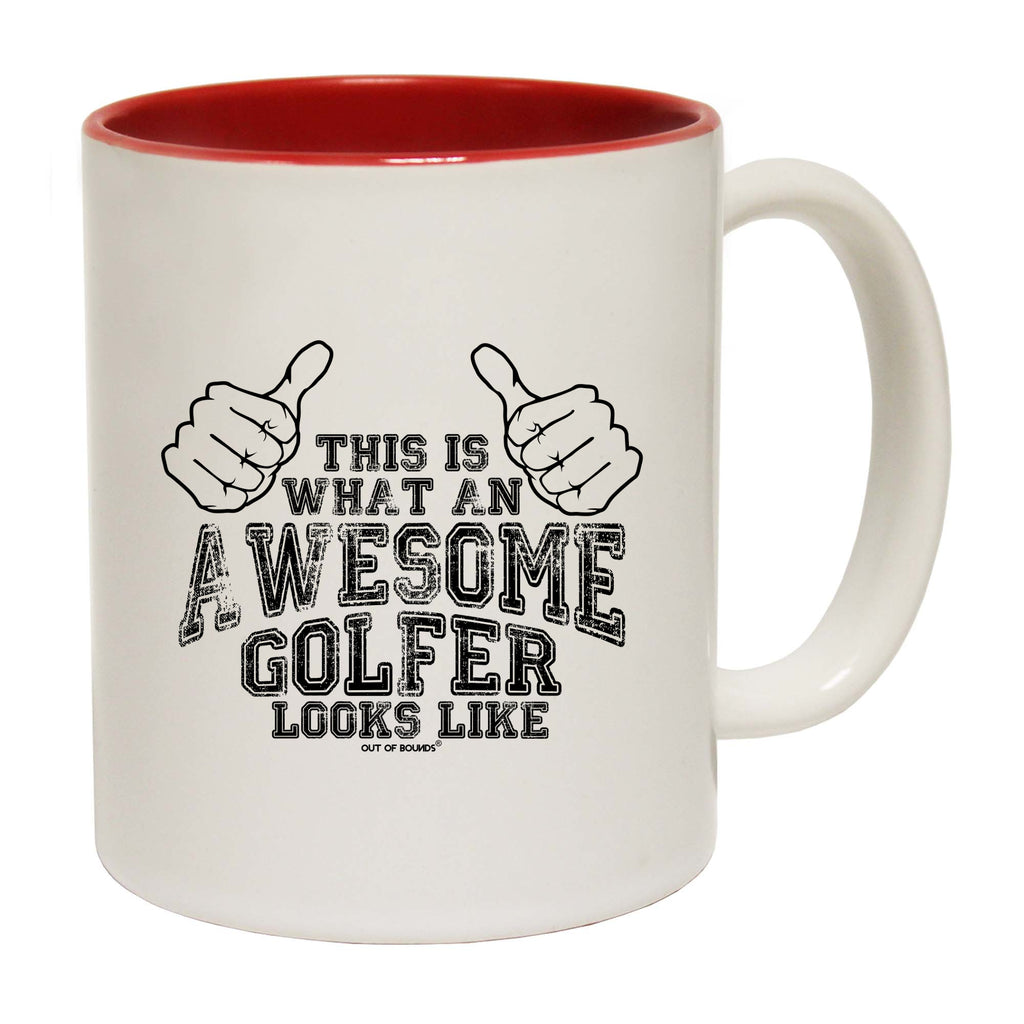 Oob This Is Awesome Golfer - Funny Coffee Mug