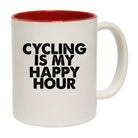 Cycling Is My Happy Hour - Funny Coffee Mug