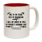 Due To The Rising Cost Of Ammunition - Funny Coffee Mug