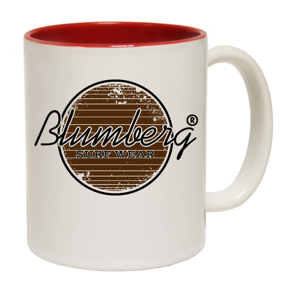 Blumberg Surf Wear Circle Grey Australia - Funny Coffee Mug