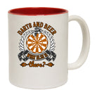 Darts And Beer What Else Is There - Funny Coffee Mug