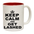 Keep Calm And Get Lashed - Funny Coffee Mug