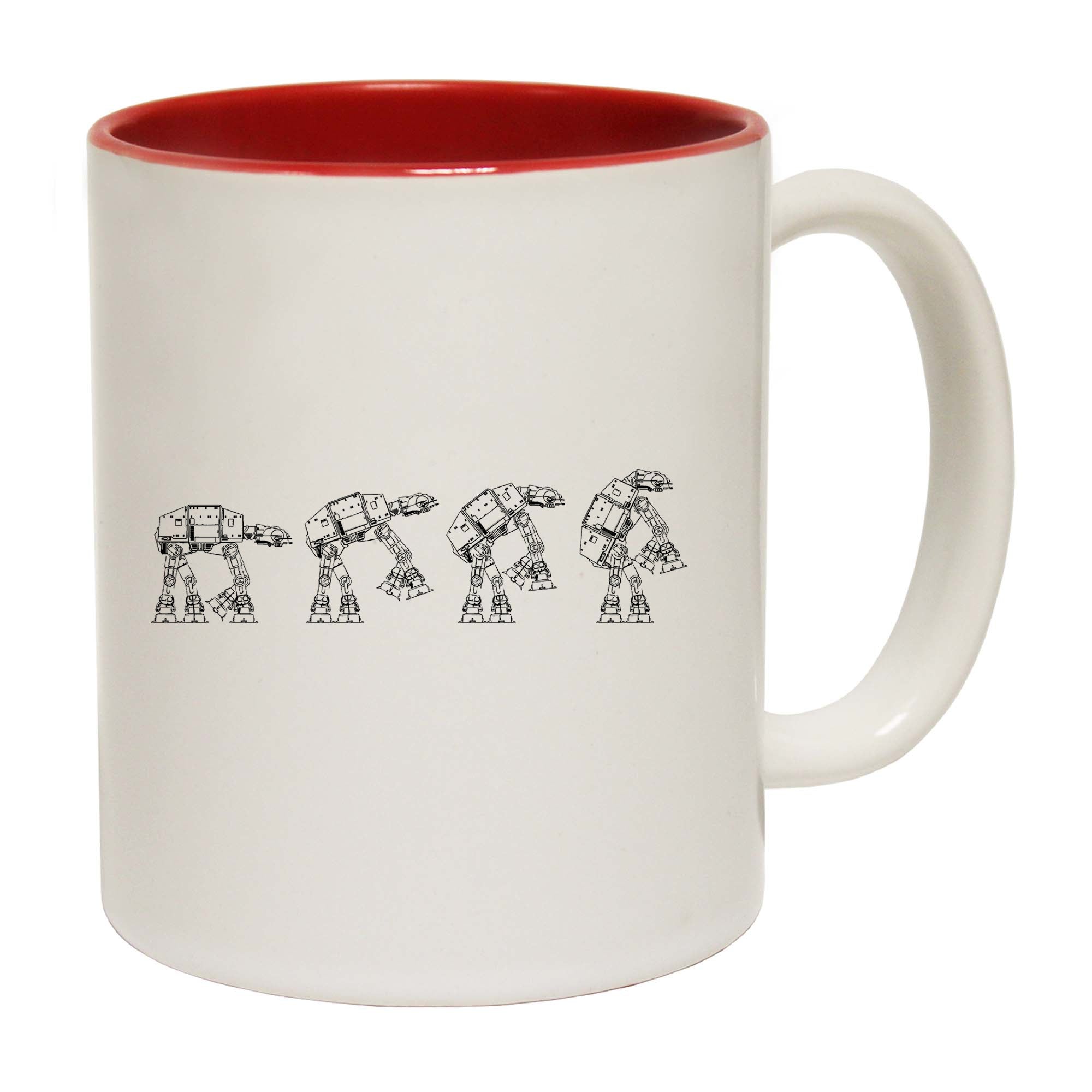 Evolution Sc Fi - Funny Coffee Mug