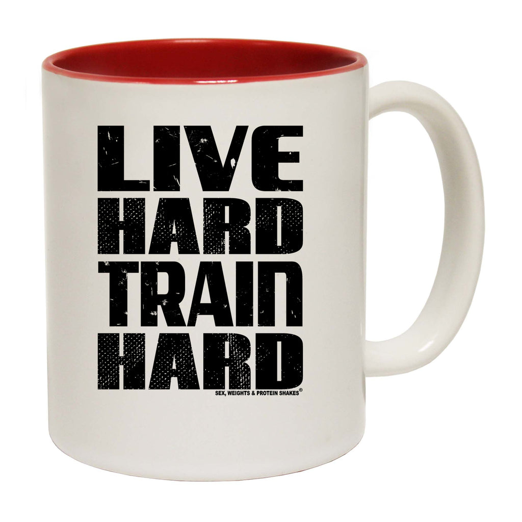 Gym Live Hard Train Hard - Funny Coffee Mug